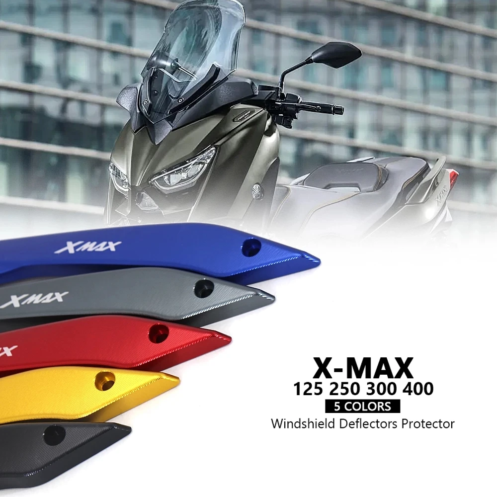 2017 - 2021 Motocykel CNC čelné Sklo čelné sklo Držiak Tyče Stentu Prispôsobiť Pre Yamaha XMAX125 XMAX250 XMAX300 XMAX400 X-MAX 400